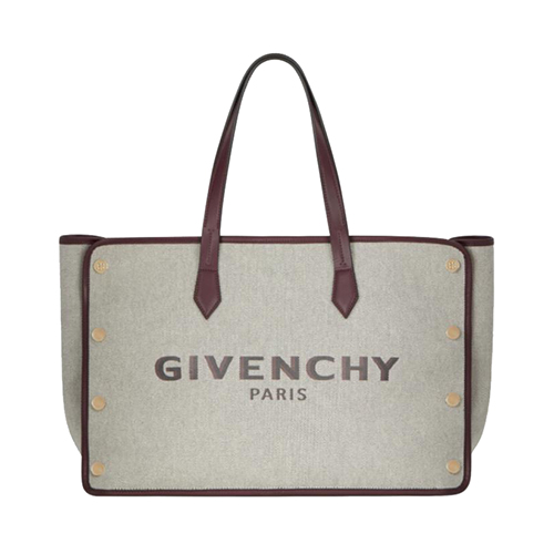 [스페셜오더]GIVENCHY-BB50AVB 지방시 베이지 코튼 미디엄 본드 쇼퍼백