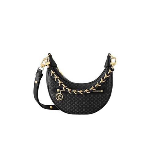 [스페셜오더]LOUIS VUITTON-M22591 루이비통 블랙 모노그램 모티프 루프 H27 핸드백