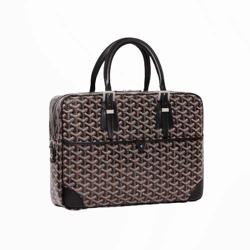 [스페셜오더]GOYARD-고야드 블랙 암바사드 MM 서류 가방 42cm