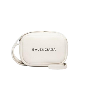 [스페셜오더]BALENCIAGA-489812 발렌시아가 송아지 가죽 화이트 에브리데이 카메라 백 S