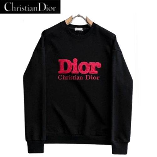 DIOR-021911 디올 블랙 프린트 장식 스웨트셔츠 남성용