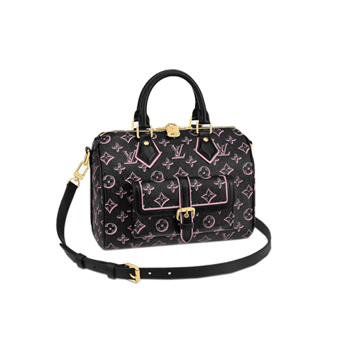 [스페셜오더]LOUIS VUITTON-M20852 루이비통 블랙 모노그램 스피디 반둘리에 25