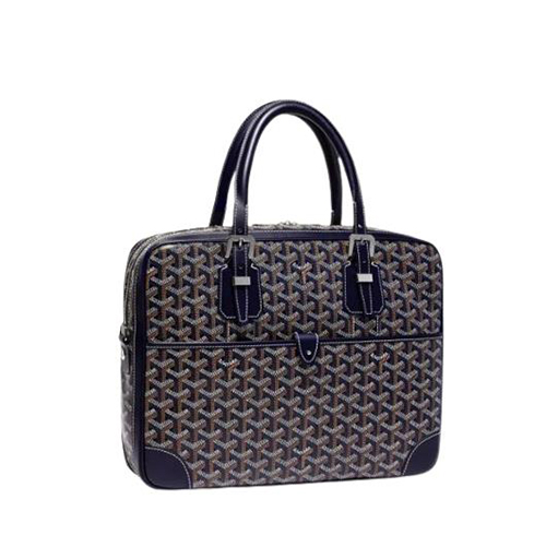 [스페셜오더]GOYARD-고야드 네이비 암바사드 PM 서류가방