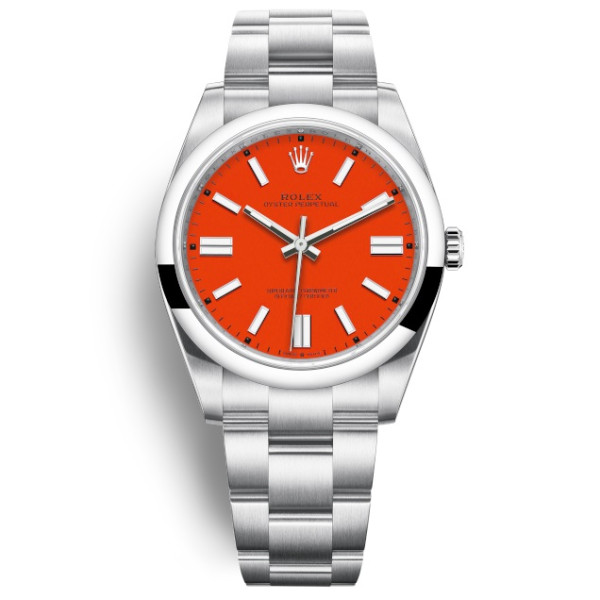 [스페셜오더][CLEAN]롤렉스 Oyster Perpetual 레드 904L SS 41mm 1:1 Best Edition-124300-0007