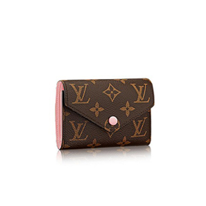 LOUIS VUITTON-M62360 루이비통 모노그램 빅토린 월릿 로즈 발레린