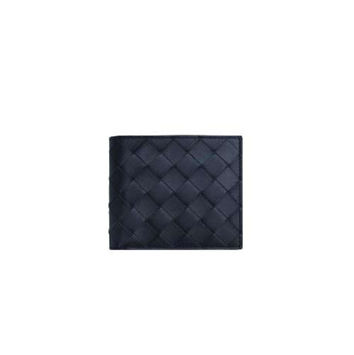 [스페셜오더]BOTTEGA VENETA-605721 보테가 베네타 스페이스/폴렌 인트레치아토 위빙 폴더형 반 지갑