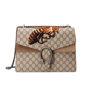 [스페셜오더]GUCCI-400235 8700 구찌 Dionysus GG 수프림 캔버스 벌 자수 숄더백