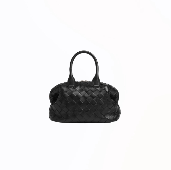 [스페셜오더]BOTTEGA VENETA-764535 보테가 베네타 블랙 바울레토 미니 볼링 백 20cm