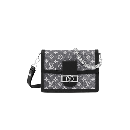 [스페셜오더]LOUIS VUITTON-M21458 루이비통 그레이 모노그램 데님 도핀 MM 핸드백 25CM