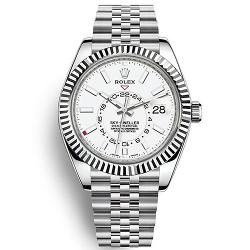 [Factory2022]ROLEX-326934 롤렉스 SKY-DWELLER 화이트 쥬빌리 브레슬릿 904L