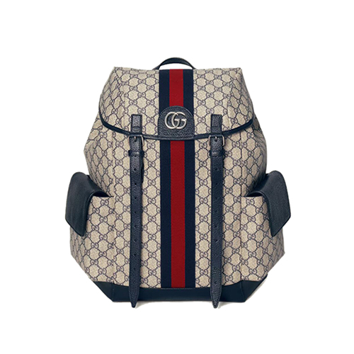 [스페셜오더]GUCCI-598140 4079 구찌 오피디아 블루/베이지 미디엄 GG 백팩