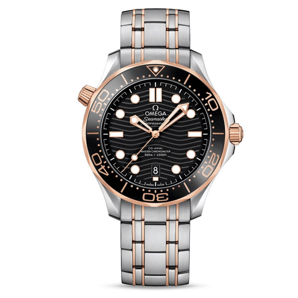 [스페셜오더][OBL]OMEGA 씨마스터 다이버 300M 세드나골드 블랙 42mm 904L 1:1 Best Edition - 210.20.42.20.01.001