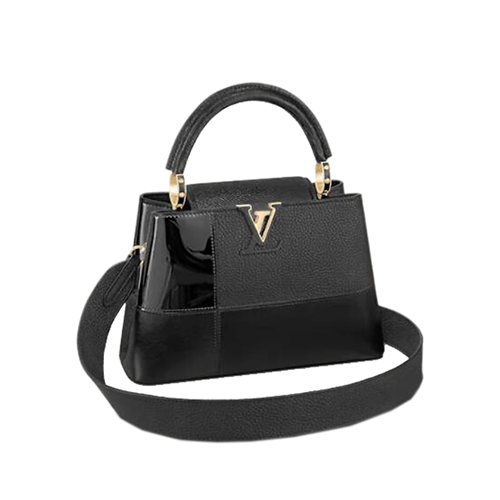 [스페셜오더]LOUIS VUITTON-M59269 루이비통 블랙 토뤼옹 가죽 카퓌신 BB