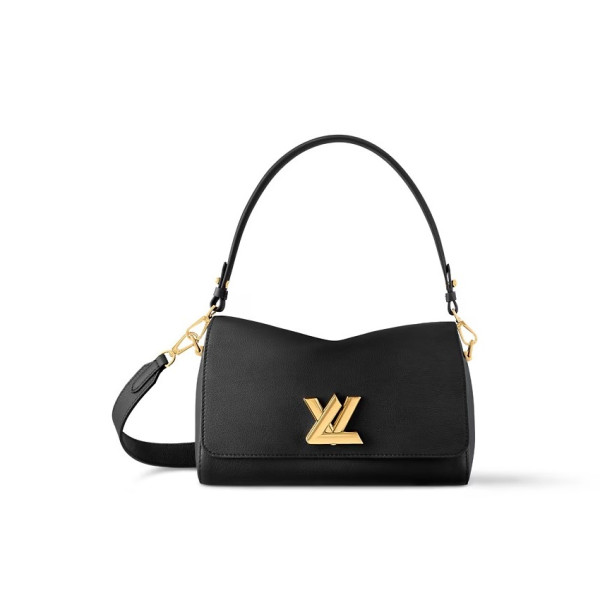 [스페셜오더]LOUIS VUITTON-M24639 루이비통 블랙 소프트 트위스트 핸드백 27cm