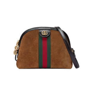 [스페셜오더]GUCCI-499621 2863 구찌 Ophidia 브라운 스웨이드 가죽 숄더백