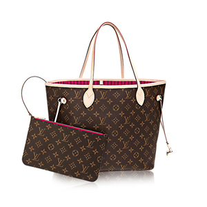 LOUIS VUITTON-M41178 루이비통 모노그램 네버풀 MM Pivoine 