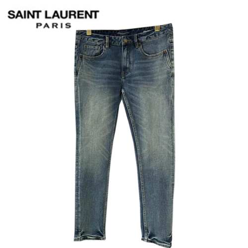 SAINT LAURENT-101516 생 로랑 블루 청바지 남성용