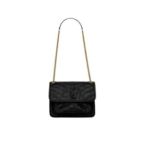 [스페셜오더]SAINT LAURENT-633160 생 로랑 블랙 빈티지 NIKI 베이비 숄더 백