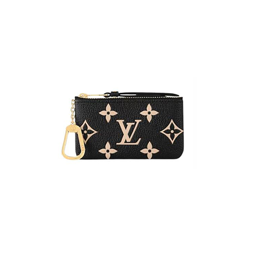 [스페셜오더]LOUIS VUITTON-M80885 루이비통 블랙/베쥬 모노그램 앙프렝뜨 키 파우치