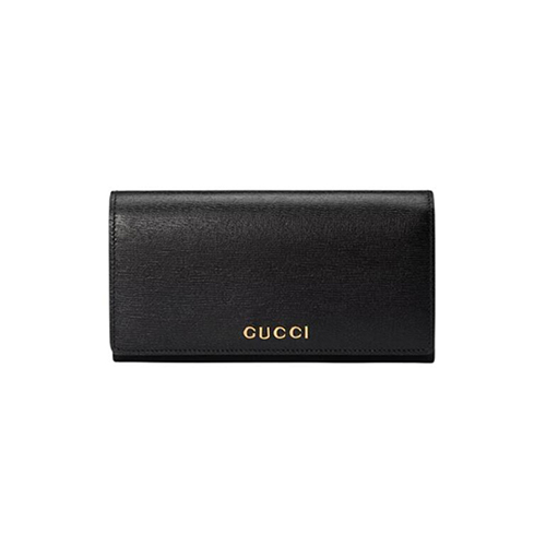 [스페셜오더]GUCCI-772638 1000 구찌 블랙 스크립트 장지갑