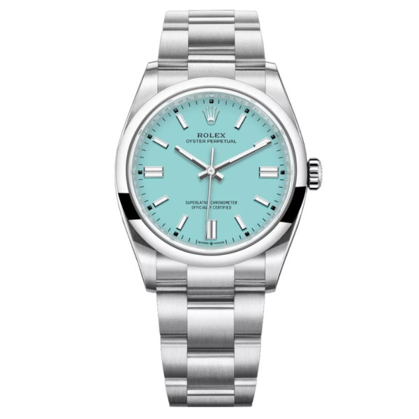 [스페셜오더][CLEAN]롤렉스 Oyster Perpetual 터콰이즈 904L SS 41mm 1:1 Best Edition-124300-0006