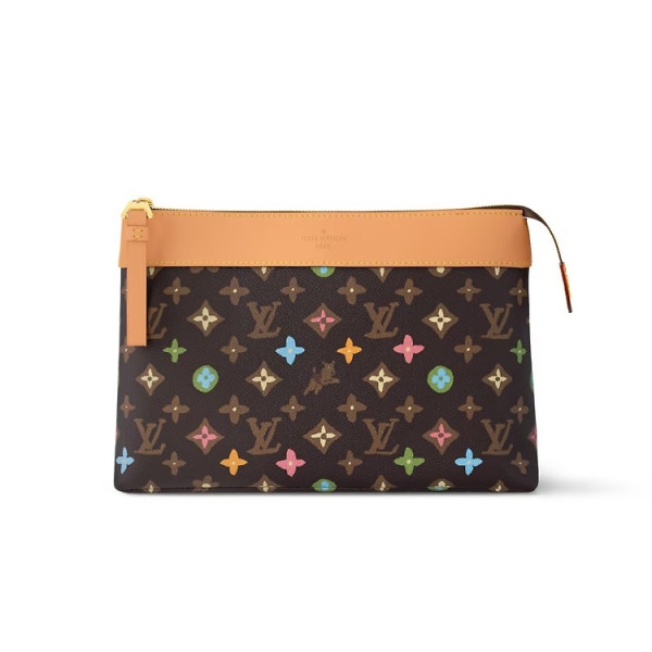 [스페셜오더]LOUIS VUITTON-M83568 루이비통 초코렛 모노그램 크래기 포쉐트 보야주 수플 파우치 30cm