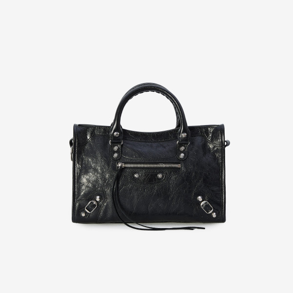 [스페셜오더]BALENCIAGA-811442 발렌시아가 블랙 Le City 스몰 페이크백 29.9cm