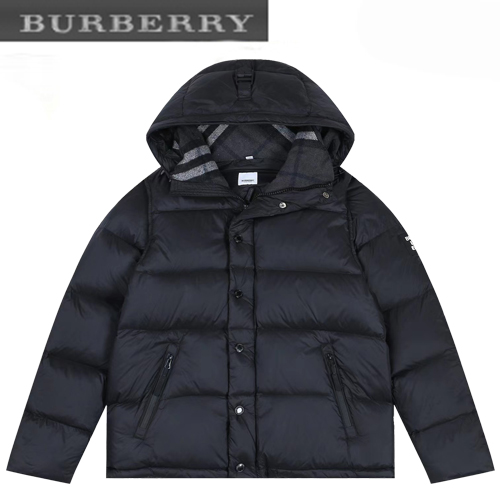 BURBERRY-11181 버버리 블랙 나일론 패딩 남성용