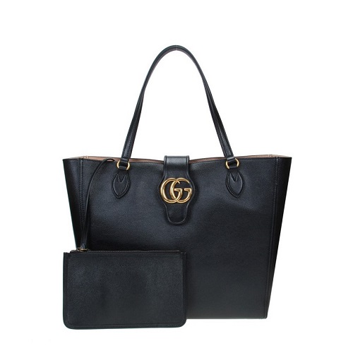 [스페셜오더]GUCCI-649577 1000 구찌 블랙 더블 G 미디엄 토트 백