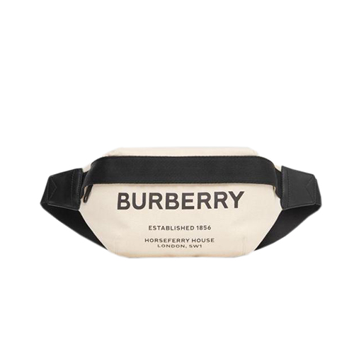 [스페셜오더]BURBERRY-80146411 버버리 미디엄 호스페리 프린트 코튼 캔버스 범백