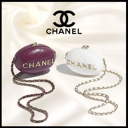 [스페셜오더]CHANEL-AP3252 샤넬 23SS 다크 퍼플/화이트 램스킨 체인 미니 클러치 백