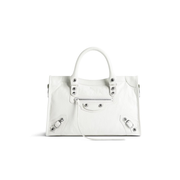 [스페셜오더]BALENCIAGA-811442 발렌시아가 화이트 Le City 스몰 백 29.9cm