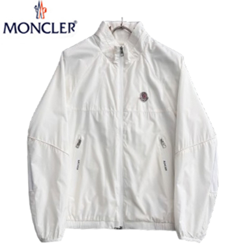 MONCLER-03032 몽클레어 화이트 나일론 바람막이 재킷 남성용