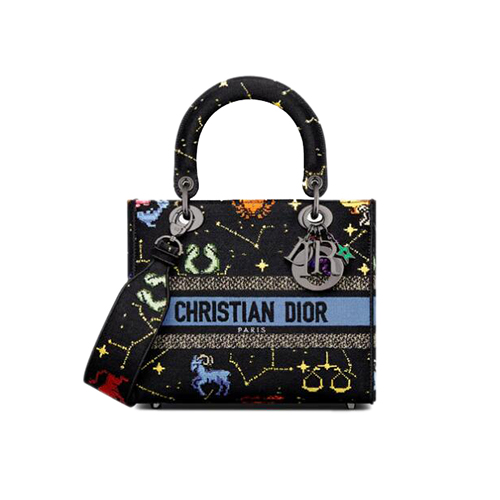 [스페셜오더]DIOR-M0565 디올 블랙 Dior Pixel Zodiac LADY D-LITE 미디엄 백