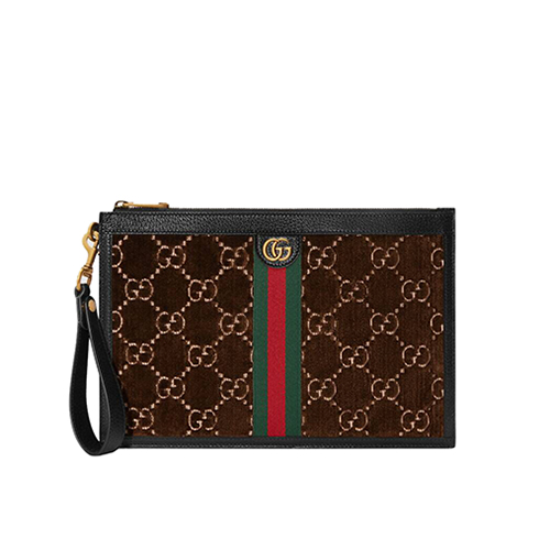 GUCCI-575371 2074 구찌 GG 벨벳 파우치