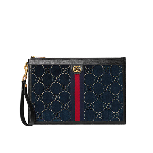 GUCCI-575371 4173 구찌 GG 벨벳 파우치