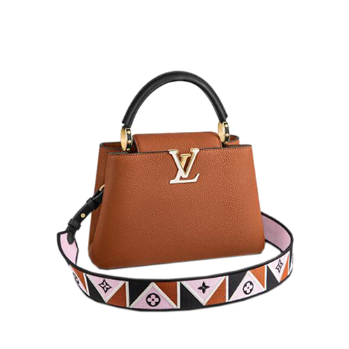 [스페셜오더]LOUIS VUITTON-M59266 루이비통 브라운 토뤼옹 가죽 카퓌신 BB