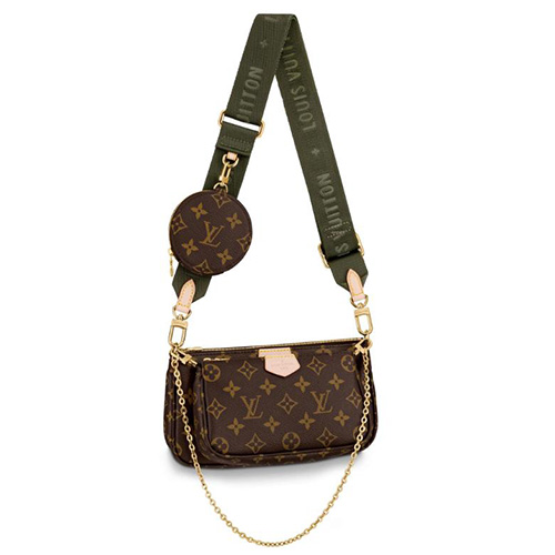 [스페셜오더]LOUIS VUITTON-M44813 루이비통 모노그램 카키 스트랩 멀티 포쉐트 악세수아