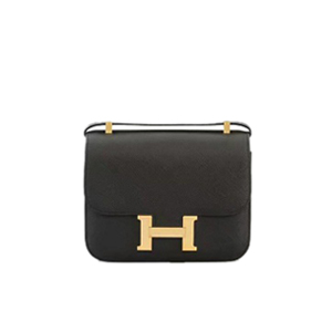 [스페셜오더]HERMES-에르메스 콘스탄스 Constance 크로스 바디 백 블랙 금장 ORIGINAL LEATHER 