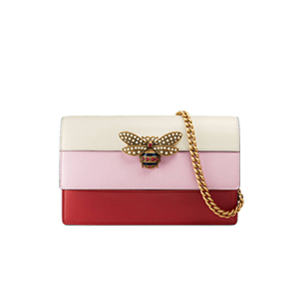 [스페셜오더]GUCCI-476079 8057 구찌 Queen Margaret 가죽 미니 백 화이트 핑크