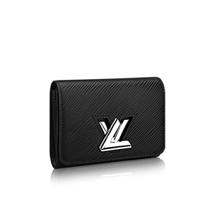 [스페셜오더]LOUIS VUITTON-M64414 루이비통 에삐 레더 트위스트 컴팩트 월릿 Noir