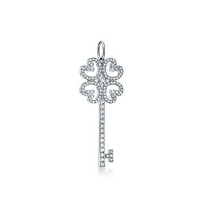 TIFFANY AND CO-TC020 티파니 쿼트라 하트 키 펜던트 여성용