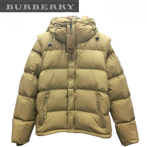 BURBERRY-12095 버버리 베이지 나일론 패딩 남성용