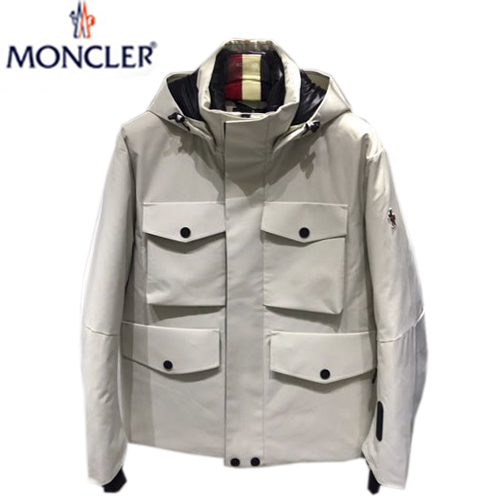 MONCLER-10313 몽클레어 화이트 나일론 패딩 남성용