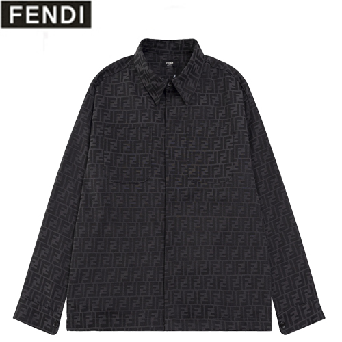 FENDI-08216 펜디 블랙 FF 셔츠 남여공용