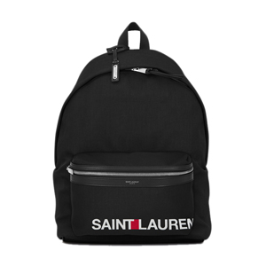 SAINT LAURENT-465448 생 로랑 블랙 컬러 시티 생 로랑 프린티드 백팩