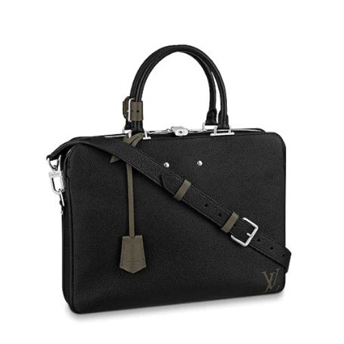 [스페셜오더]LOUIS VUITTON-M55227 루이비통 느와르 토뤼옹 레더 아르망 브리프케이스 MM