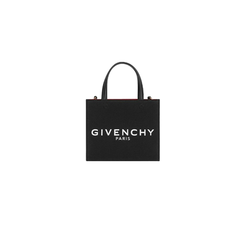 [스페셜오더]GIVENCHY-BB50N0B 지방시 블랙 G 토트 캔버스 미니 토트백