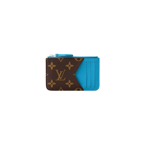 [스페셜오더]LOUIS VUITTON-M12382 루이비통 블루 모노그램 로미 카드 홀더