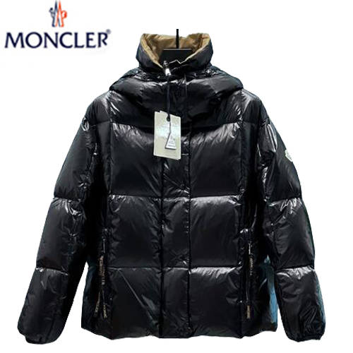 MONCLER-12208 몽클레어 블랙 나일론 패딩 여성용